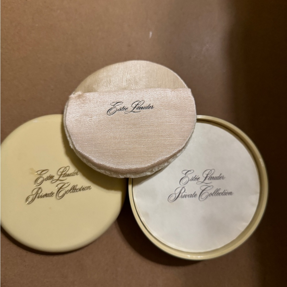 Vintage Estée Lauder Private Collection Body Powder Never been used.
